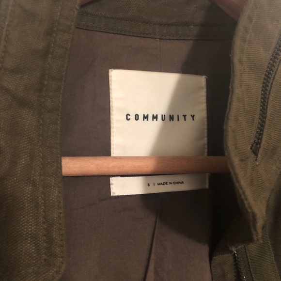 Aritzia olive utility jacket. - Picture 7 of 9